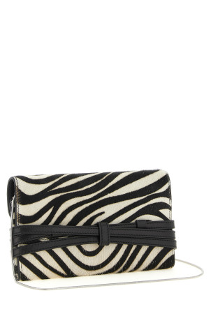 'Tie Me' wallet on chain   Black-grey