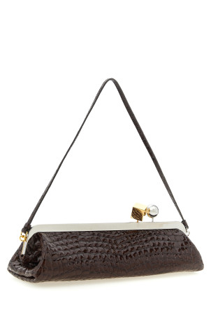'La Pochette Salon' clutch Brown