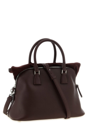 '5AC Soft' medium shoulder bag Bordeaux