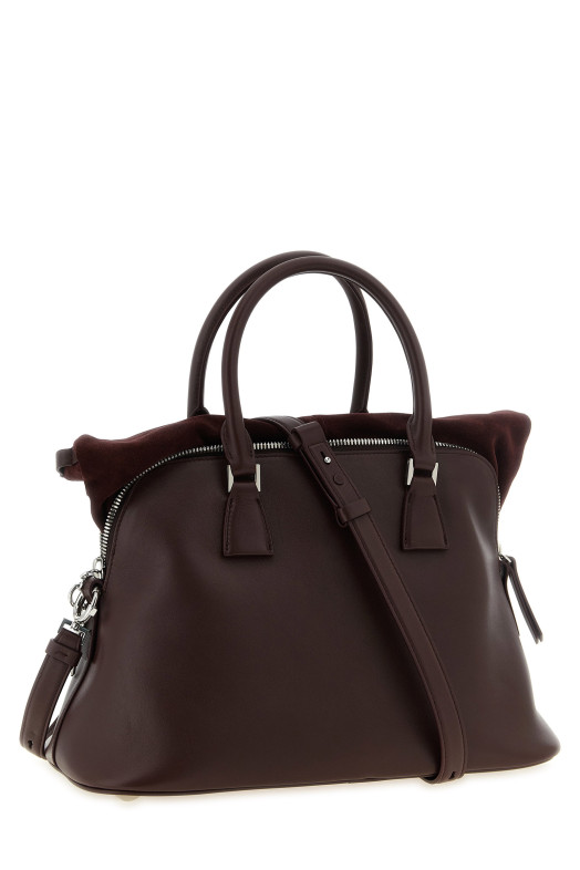 '5AC Soft' medium shoulder bag Bordeaux