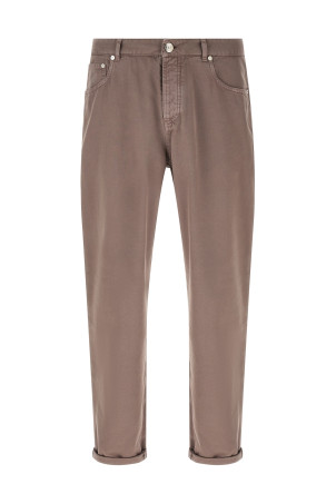 Five-pocket pants Brown
