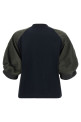 Гібридна футболка, синя SACAI 2608624233