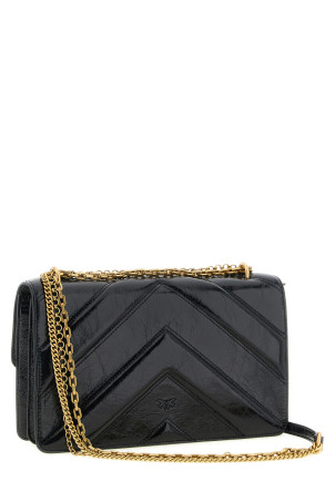'Love' shoulder bag Black
