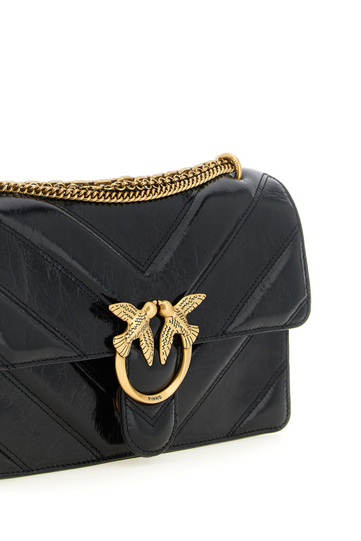 'Love' shoulder bag Black