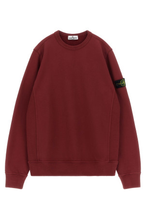 'Badge logo' sweatshirt Bordeaux