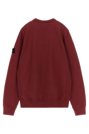 'Badge logo' sweatshirt Bordeaux