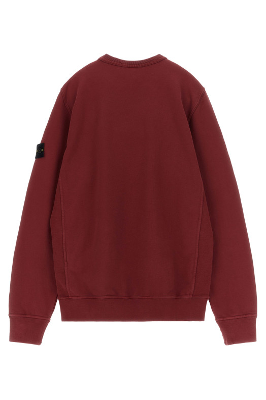 'Badge logo' sweatshirt Bordeaux