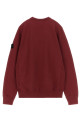 'Badge logo' sweatshirt Bordeaux