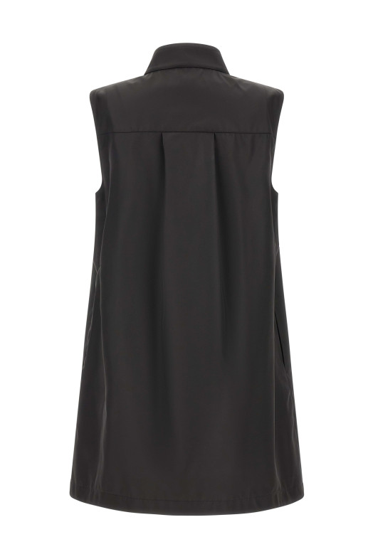 Платье Re-Nylon, чёрное PRADA 230767SOOO1WQ8F0002