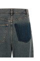 Back-to-back construction jeans Gray