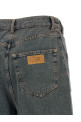 Back-to-back construction jeans Gray