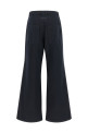 'White Stitch Line' pants Blue