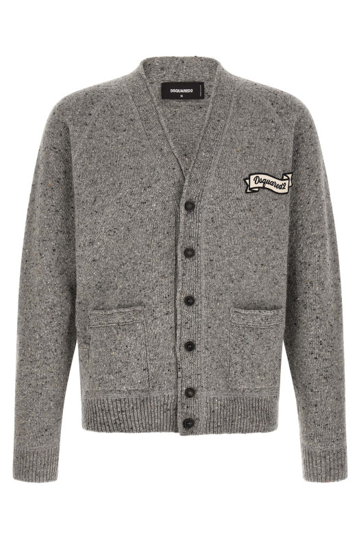 'Basic Dsquared2' cardigan Gray