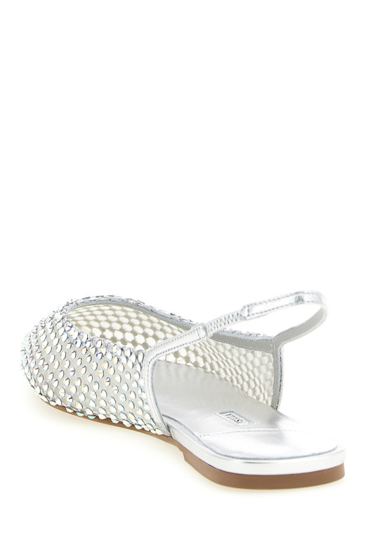 'Gilda' ballet flats Silver