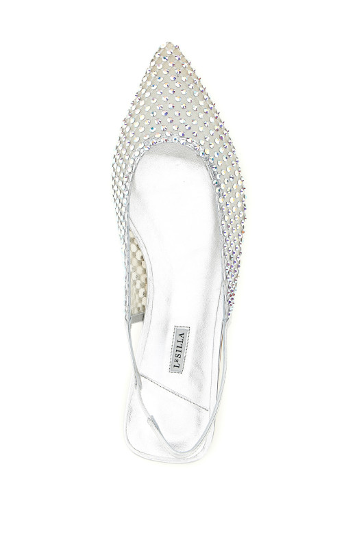 'Gilda' ballet flats Silver