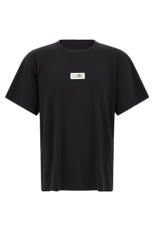 Logo patch t-shirt Black
