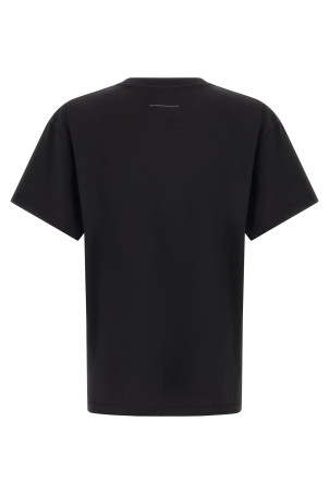 Logo patch t-shirt Black
