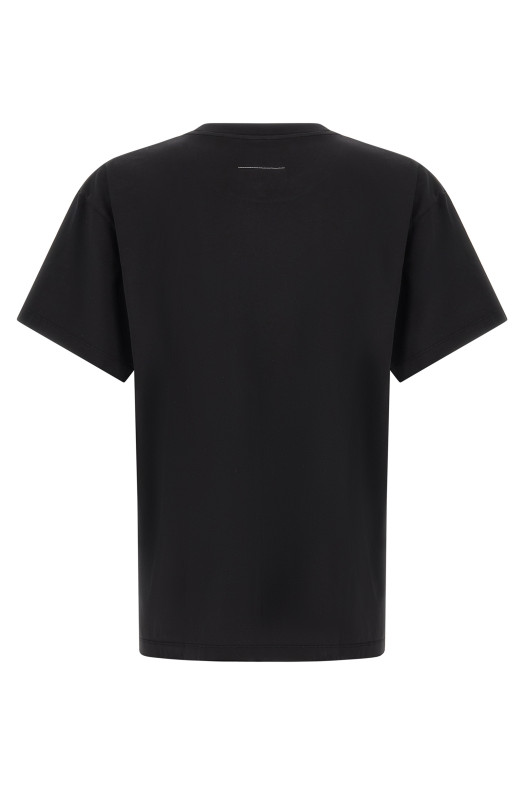 Logo patch t-shirt Black