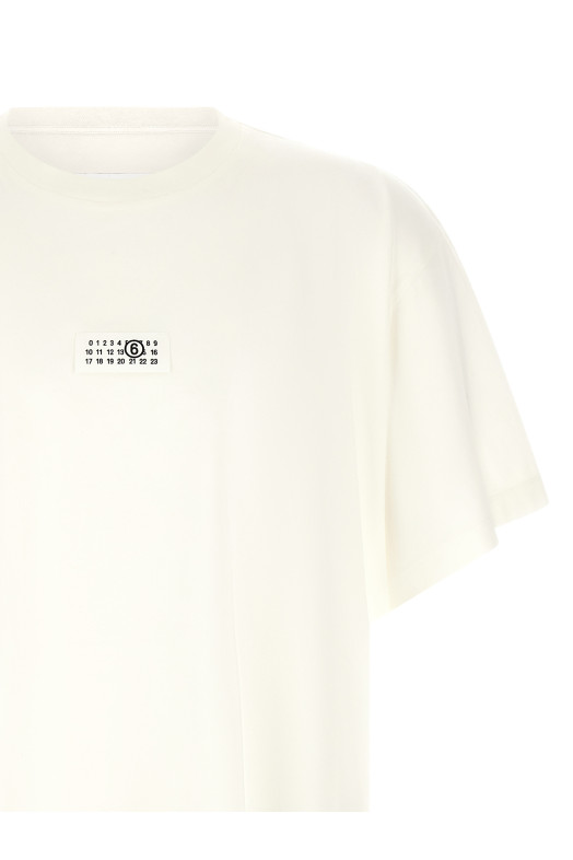 'Numeric Signature MM6' T-shirt White