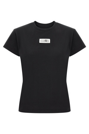 'Numeric Signature MM6' T-shirt Black