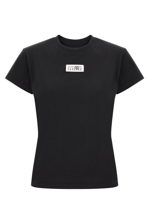 'Numeric Signature MM6' T-shirt Black