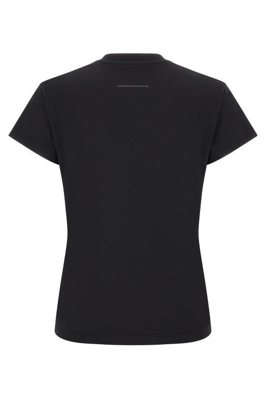 'Numeric Signature MM6' T-shirt Black