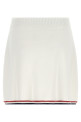 Piquet-effect skirt - 'Active' line White