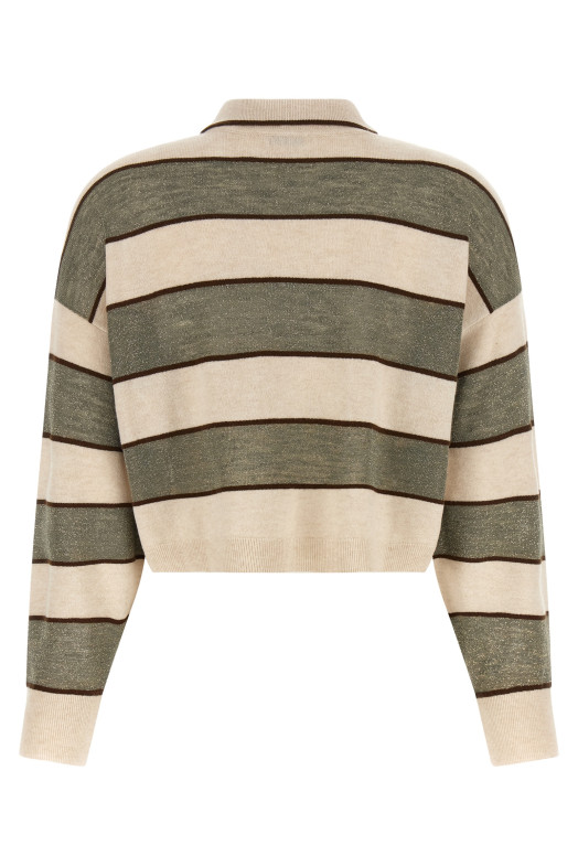 'Sparkling Stripes' polo shirt Multicolor