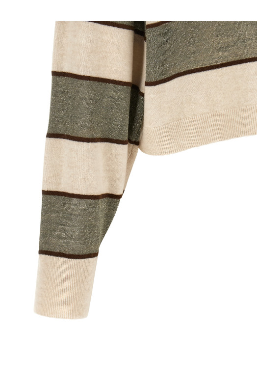 'Sparkling Stripes' polo shirt Multicolor