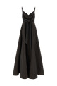 Макси-платье с лифом, коричневое PINKO 107588A3GKL72