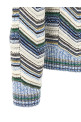 Свитер с геометрическим зигзагообразным узором, многоцветный MISSONI US26WN0KSMSPP