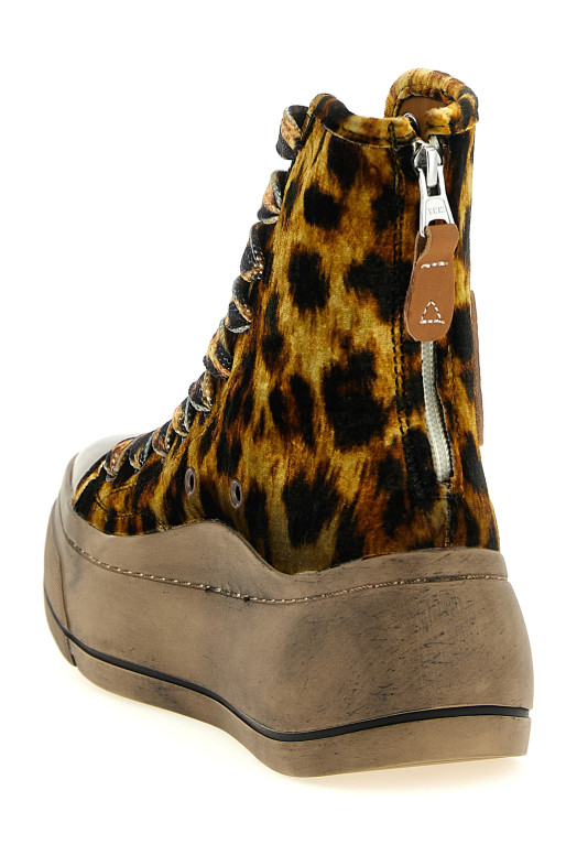 Кроссовки «Extended Kurt», желтые R13S5037S280ZYELLOWVELVETLEOPARD