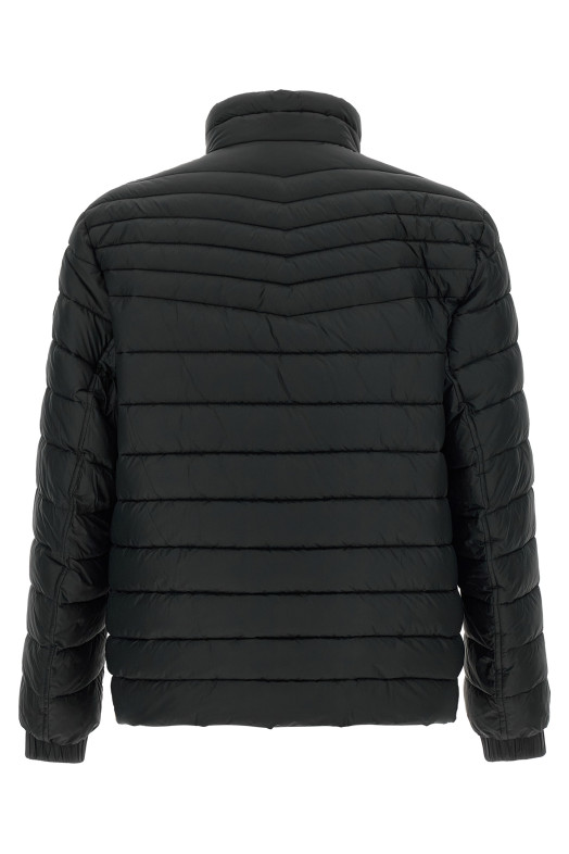 Quilted down jacket Black