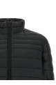 Quilted down jacket Black