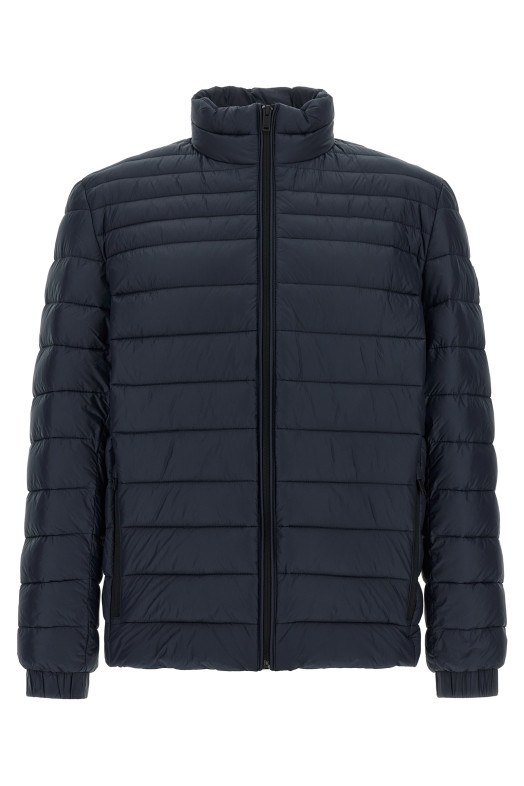 Quilted down jacket Blue