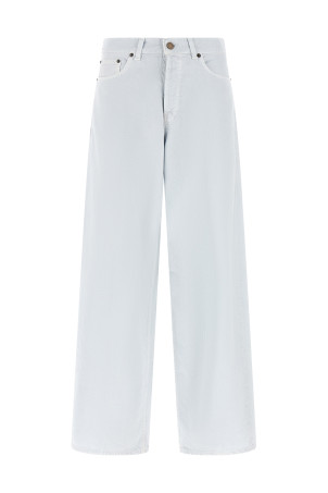 'Bethany' twill jeans White