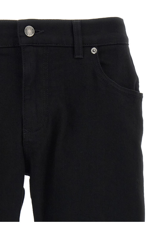 Логотип на джинсовой нашивке «Black» DOLCE & GABBANA GY07CDG8OW8S9001