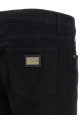 Логотип на джинсовой нашивке «Black» DOLCE & GABBANA GY07CDG8OW8S9001