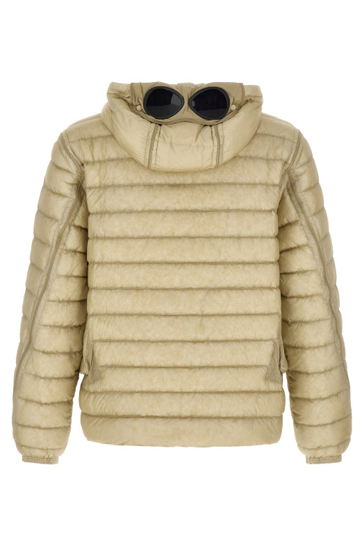 'Goggle' down jacket Beige