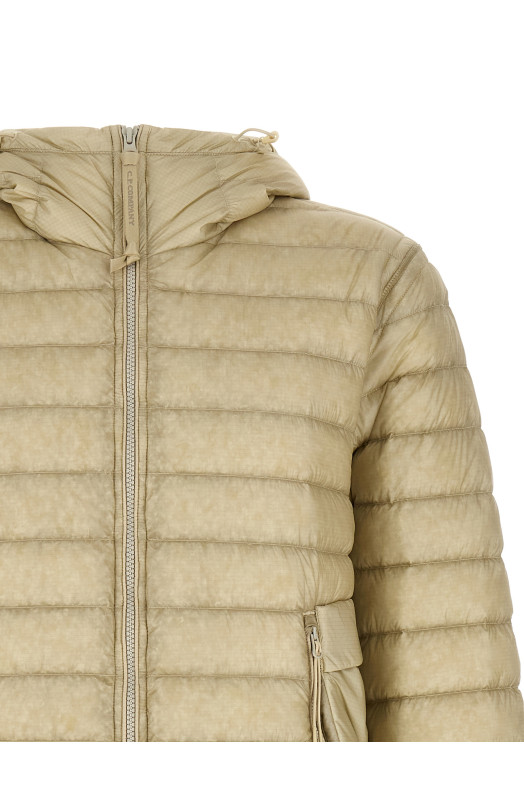 'Goggle' down jacket Beige
