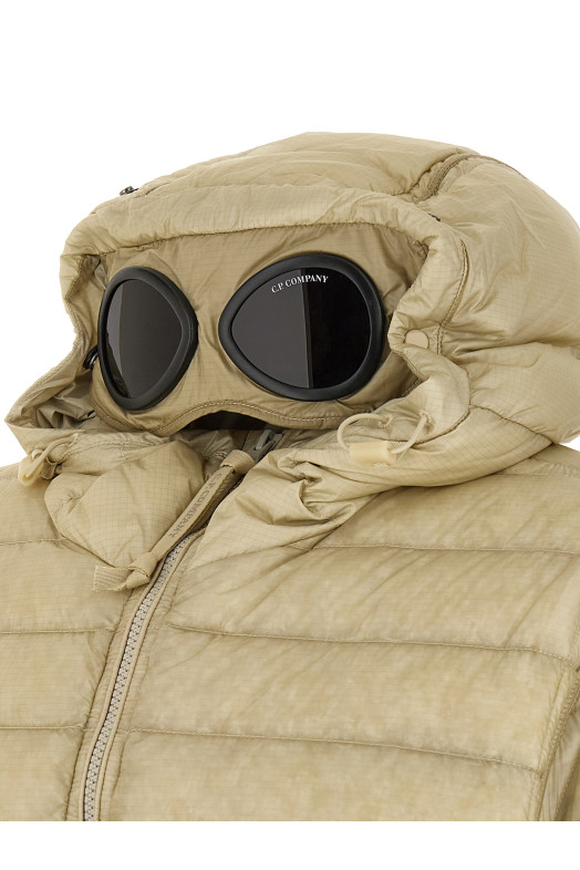 'Goggle' down jacket Beige