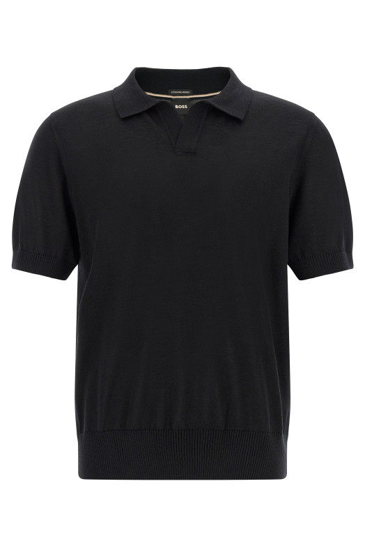 'H-Lantoni' polo shirt Black