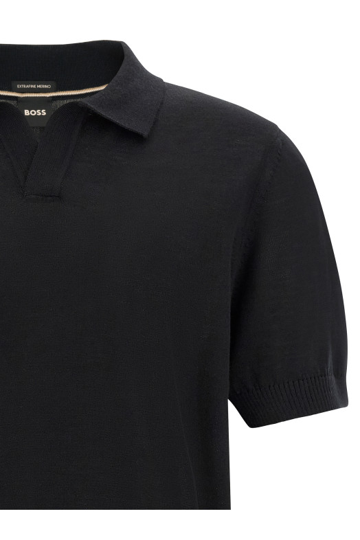 'H-Lantoni' polo shirt Black