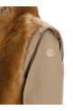 2-in-1 'Blaireau' down jacket Beige