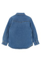 Джинсовая рубашка синего цвета MONCLER ENFANT L29542F00001598A1730