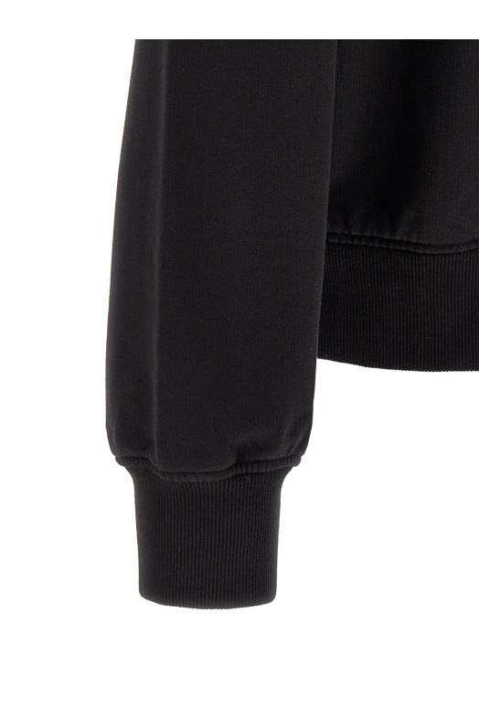 Coat of arms logo hoodie Black