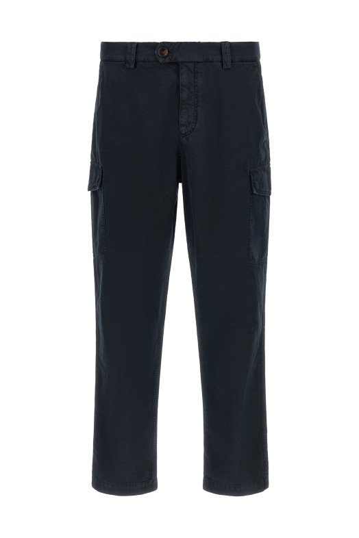 Брюки-карго, синие BRUNELLO CUCINELLI M225NF1890C2517