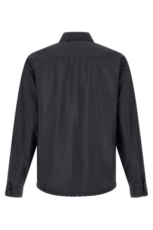 'Re-Nylon Piuma' overshirt Blue