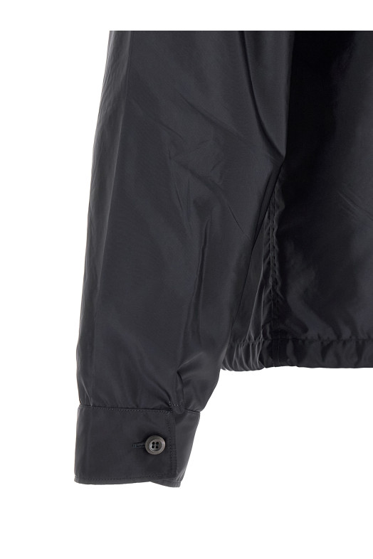 'Re-Nylon Piuma' overshirt Blue