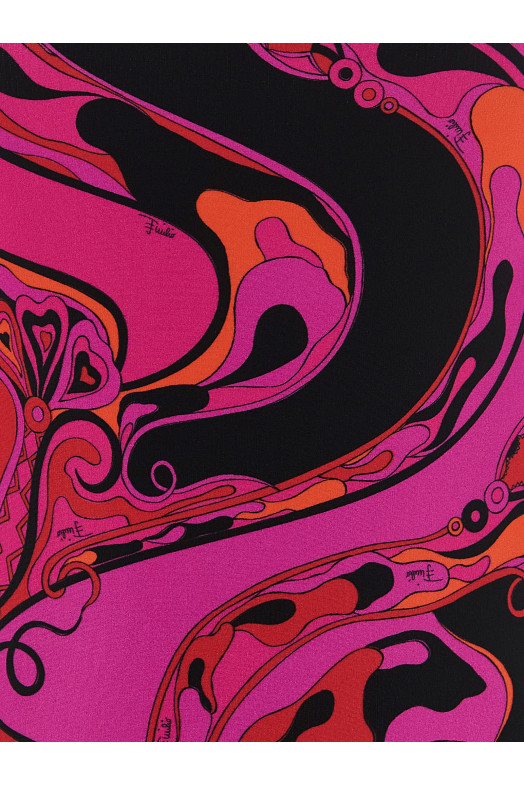 'Orchidee' one-piece swimsuit Fuchsia